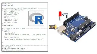 R Control of Arduino