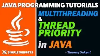 Thread Priority in Java Multithreading | Multithreading Part - 4