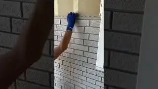 Fiberglass brick panels for exterior walls