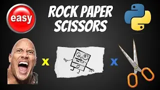 Intro to Python: Rock/Paper/Scissors Game | Beginners