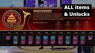 Apex Legends: Anniversary Collection Event Prize Tracker ALL items & Unlocks (Season 12)