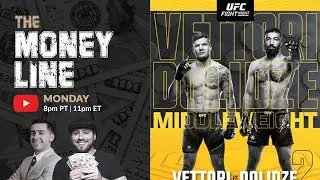 UFC Vegas 104 Vettori vs Dolidze 2 Predictions & Betting Breakdown | The Moneyline