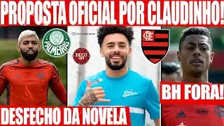 PROPOSTA OFICIAL DO FLA POR CLAUDINHO! DESFECHO DE NEGOCIAÇÃO DE GABIGOL C/ PALMEIRAS! BH FORA NA 5ª