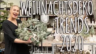 WEIHNACHTSDEKO 2020 TRENDS - ERSTE EINDRÜCKE BEI UNS IM LADEN