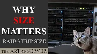 Why Size Matters | RAID strip size, stripe width, and stripe size