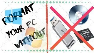 Format Your Computer Without The Help Of Bootable Pendrive