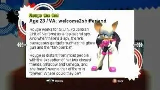 The Paradox - Character Bios: Rouge