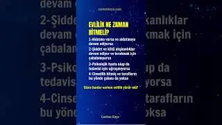 EVLİLİK NE ZAMAN BİTMELİ? #aile #evlilik #ilişkiler #ilişkikoçu #iliskiler  | Canten Kaya Videoları