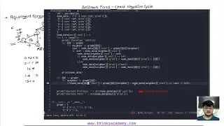 [8.1] Bellman Ford Shortest Path: Detect Negative Cycles