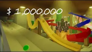 Completing Marble Run Tycoon Roblox (satisfying)