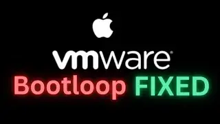 VMware Apple bootloop issue FIXED