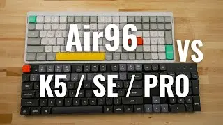NuPhy Air96 vs Keychron K5 / SE / Pro - Best Low Profile Keyboard