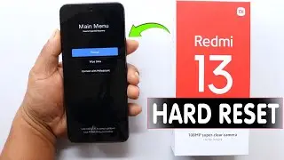 Hard Reset Redmi 13 Unlock Pattern/Pin/Password | Redmi HyperOs Factory Reset 2024