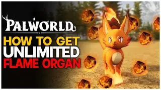 FASTEST Way to Farm FIRE ORGANS in Palworld: BEST METHOD | Palworld Guides