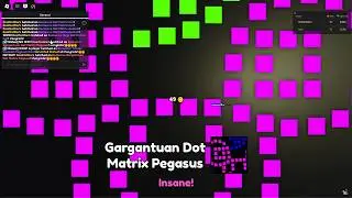 I HATCHED 1ST GARGANTUAN DOT MATRIX PEGASUS in Pet Simulator 99!