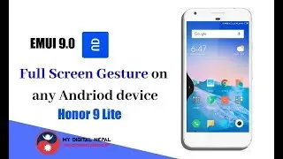 How to install Fluid Navigation Gestures in Honor 9 Lite | All Android Above 8.0 Oreo