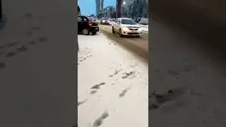 На Светлановском проспекте, дама потеряла управление влетела в Volvo