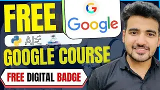 Google Launched FREE AI Courses | 10 Google Free Courses | Free Google Digital Badge For Courses