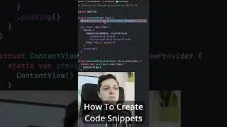 Save time with code snippets 