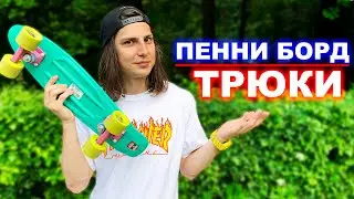 САМЫЕ ПРОСТЫЕ ТРЮКИ НА ПЕННИ БОРД | ТРЮКИ НА СКЕЙТ КРУИЗЕРЕ!