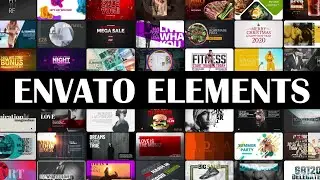 Envato Elements Motion Graphic Videos  | 2000+Elements for After  Effects