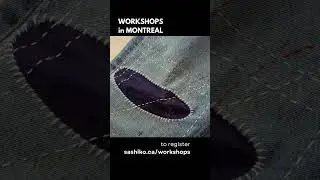 🧵Come stitch with me! Join my visible mending workshop in Montreal!