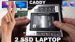 Laptop 2nd SSD HDD Hard Drive Caddy