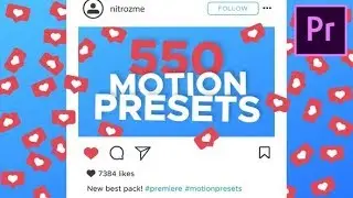 Motion Presets for Premiere Pro ▶▷ Premiere Pro Trends ◁◀