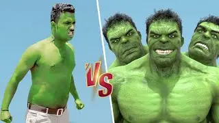 Hollywood Hulk Transformation In Real life #4 | #hulk #hulktransformation