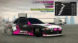 ОФИГЕННАЯ ДРИФТ НАСТРОЙКА НА NISSAN SILVIA S13 В Car Parking Multiplayer!