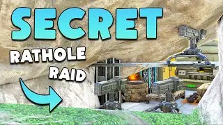 SOLO Raiding A Hidden RATHOLE For Crazy Profit ARK