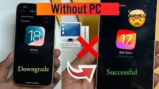 How To Downgrade iOS 18 Beta To Normal | How To Downgrade iOS 18 to 17 Without Laptop /PC | 18 To 17