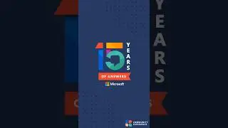 Happy 15th anniversary to the Microsoft Support Community! | Microsoft #Community #M365 #techtips