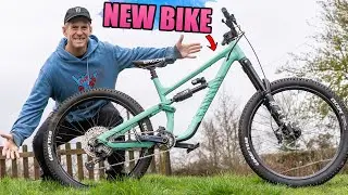 MY NEW LONG TRAVEL FREERIDE BIKE IS AMAZING!