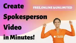 Create AI Spokesperson Video in Min!