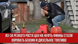 Из-за резкого роста цен на нефть финны стали воровать бензин и дизельное топливо