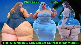 Princess Pear – The Super Curvy Beautiful Canadian Plus size (BBW) Model; Bio, Stats, Facts, Links