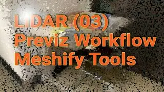 LiDAR in Unreal 03 Previz Workflow, Simple editing and (FREE) Meshification Tools