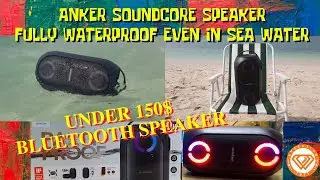 Anker Soundcore Rave Mini | Waterproof Test | Sea Water | In the beach