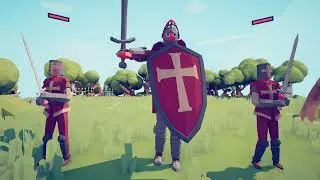 TABS | Knight + 2 Squire VS Custom Units (Same Price and Higher)