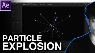 Create a simple PARTICLE EXPLOSION effect in AFTER EFFECTS | Tutorial