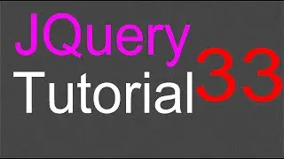 jQuery Tutorial for Beginners - 33 - Styling the tooltip