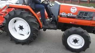 Японский мини трактор Kubota GL27D