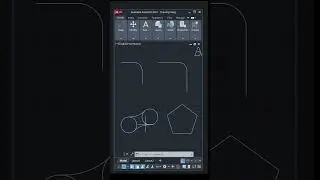 Fillet - AutoCAD Tutorial #architecture #autocad