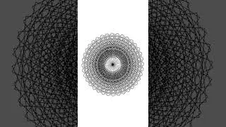 Circular Spiral Animation using Python Turtle  