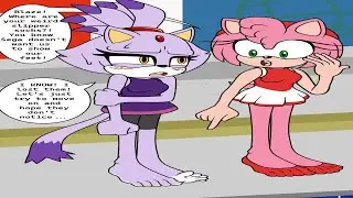 Blaze Forgot Her Socks (Sonic Comic Dub)