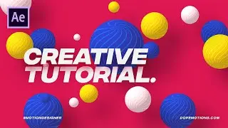 After Effects Tutorials: Motion Graphic Animation in After Effects