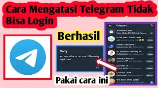 Cara Mengatasi Tidak Bisa Login Di Telegram | Cara Mengatasi Telegram Error