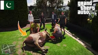 Micheal Qurbani Eid day 1 | GTA V Pakistan | GTA 5 Real Life Mod