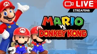 Mario VS Donkey Kong (Switch) LIVE PLAYTHROUGH!